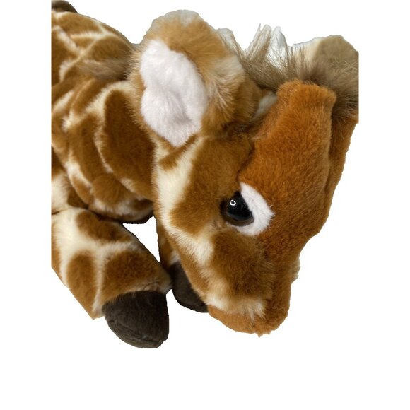 FAO Schwarz Giraffe Plush and Sloth Plush Adopt A Pet Plush Stuffed Toy 13" - Picture 9 of 13
